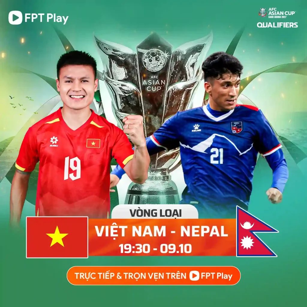 Nhận định Việt Nam vs Nepal – Vòng loại ASEAN Cup 2027: “Rồng Vàng” hướng tới khởi đầu hoàn hảo 1 nhận định việt nam vs nepal vòng loại asean 2027
