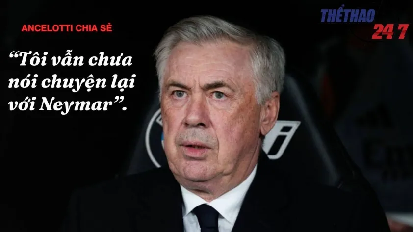 Carlo Ancelotti nói thật về Neymar: “Không còn ở đỉnh cao nữa” 10 HLV Carlo Ancelotti tuyên bố sự thật cay đắng với Neymar